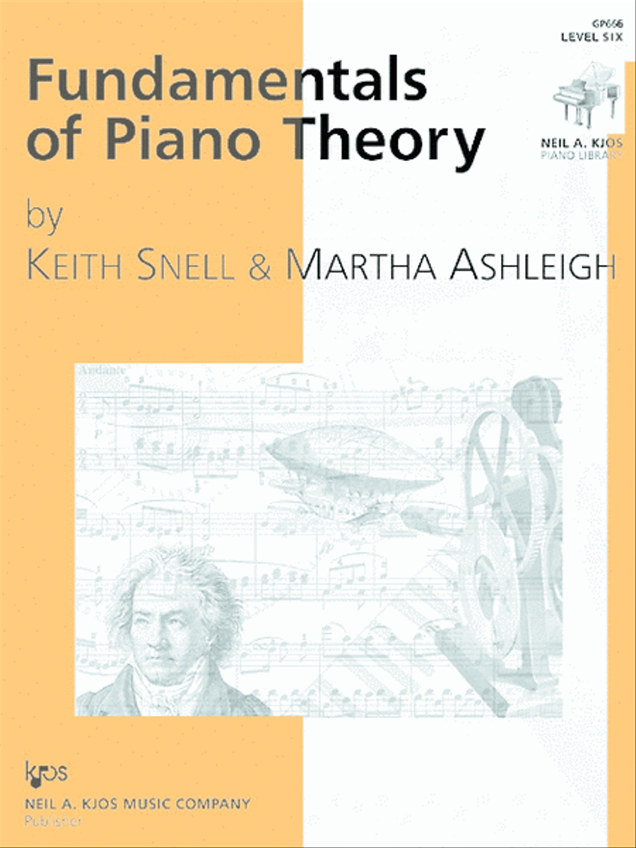 Fundamentals of Piano Theory - Level Six Piano Method scores gallery preview page 1