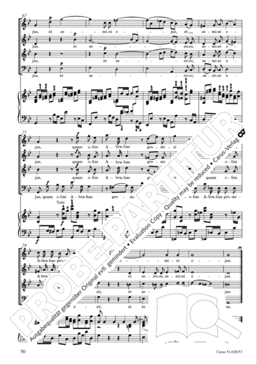 Requiem 4-Part scores gallery preview page 57