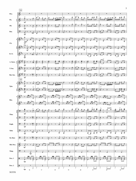 Dubinushka, Op. 62: Score