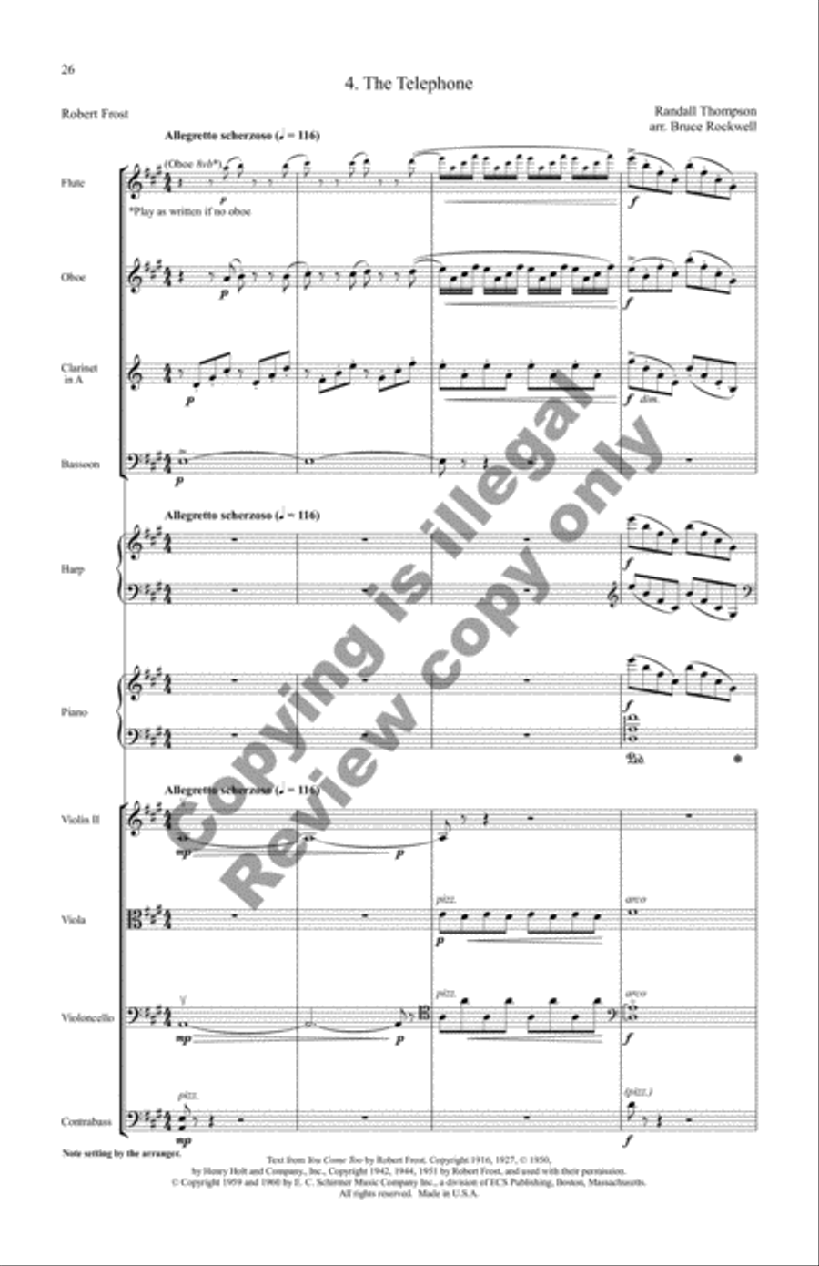 Frostiana (Score) Choir scores gallery preview page 13