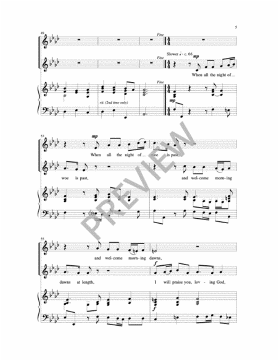 Open My Eyes Open My Eyes 2-Part scores gallery preview page 3