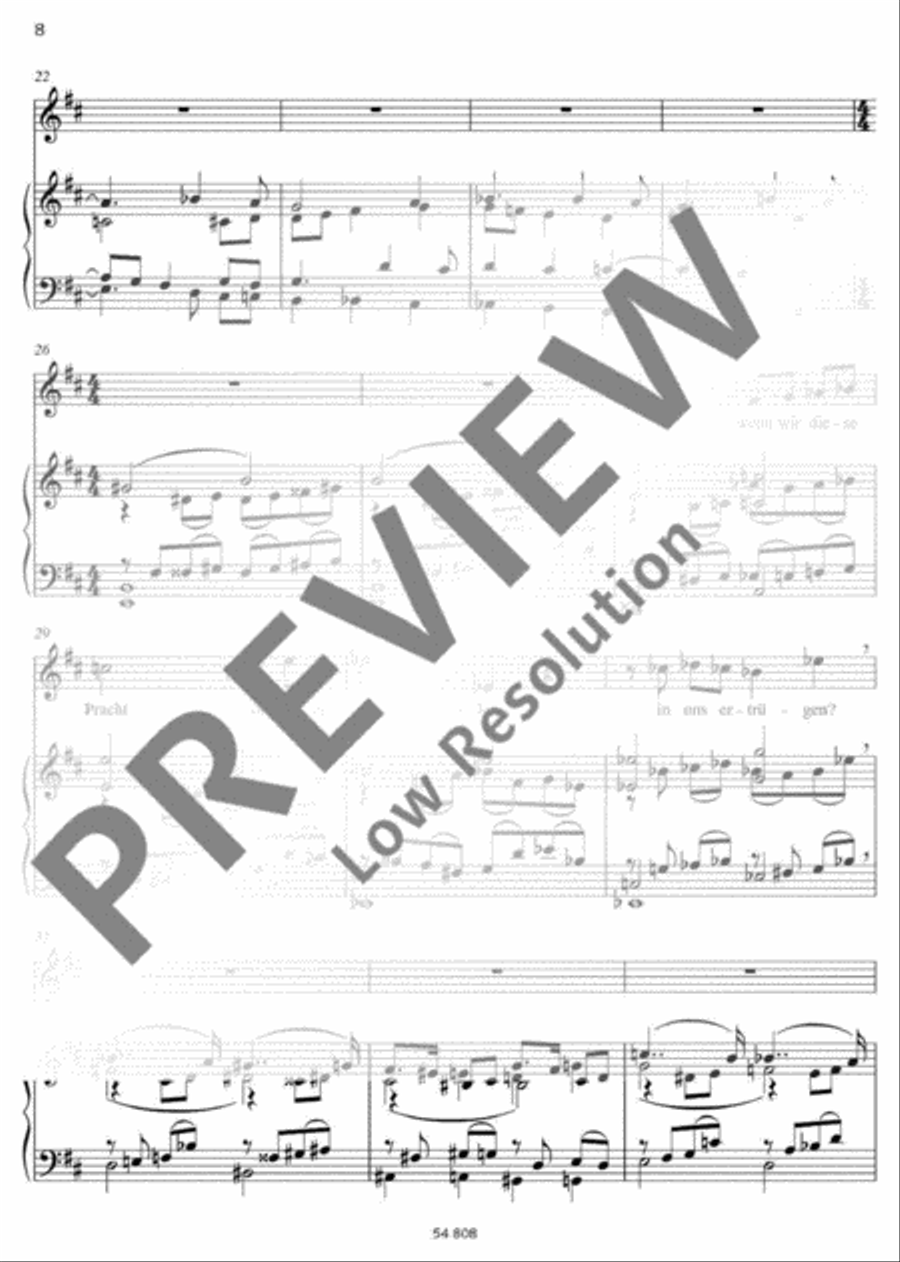 Lied der Abelone Lied der Abelone Medium Voice scores gallery preview page 9