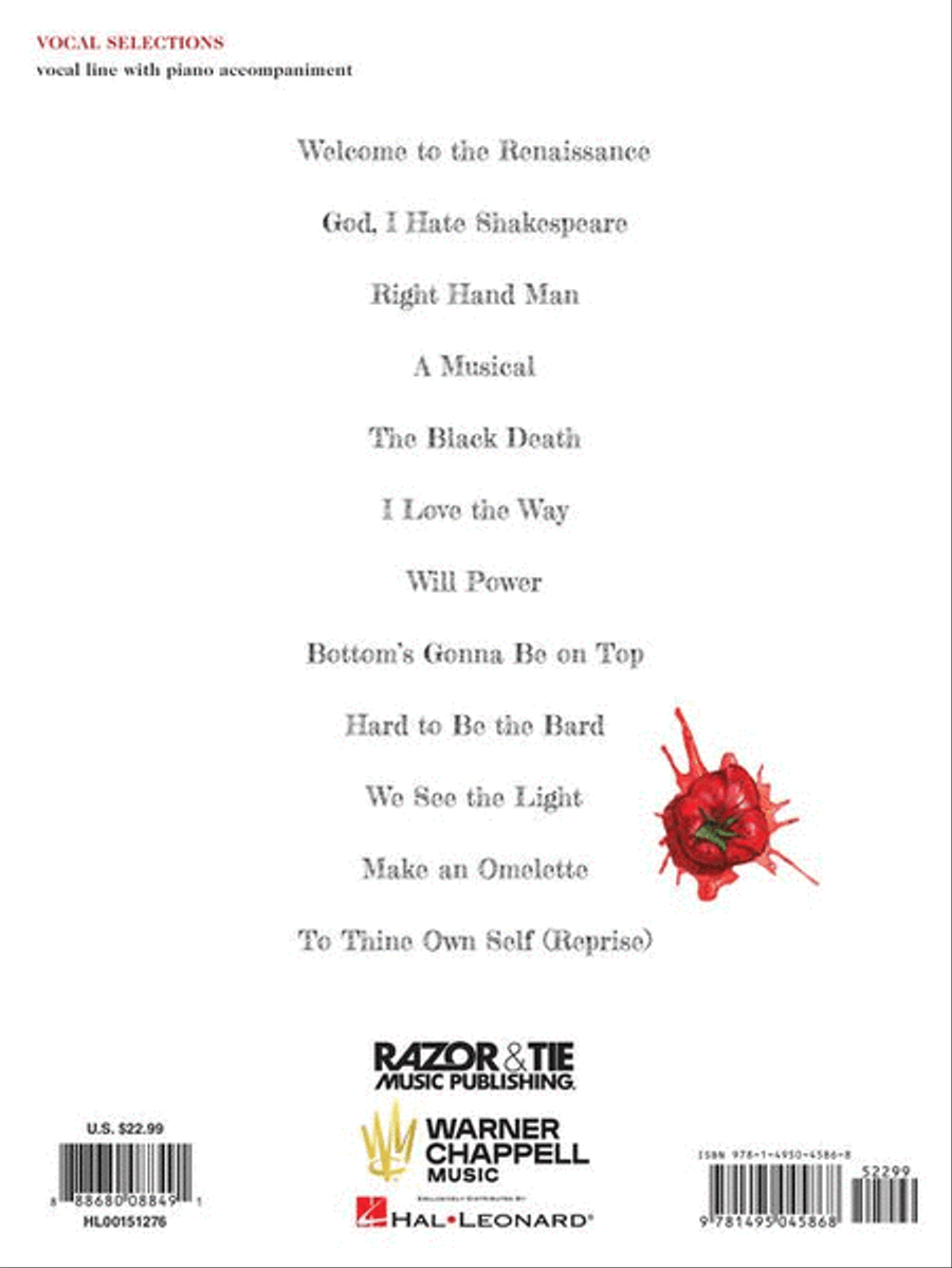 Something Rotten! Voice scores gallery preview page 8