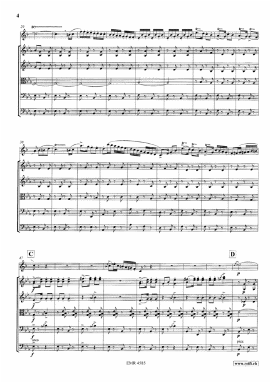 Hora Staccato Hora Staccato String Orchestra scores gallery preview page 4