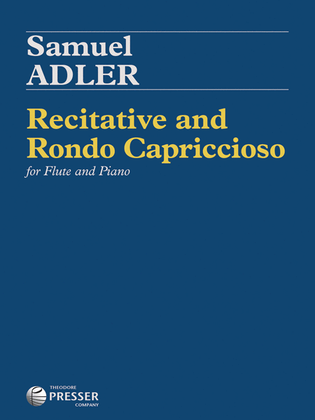Book cover for Recitative and Rondo Capriccioso