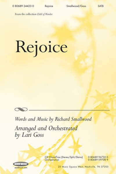 Rejoice - CD ChoralTrax