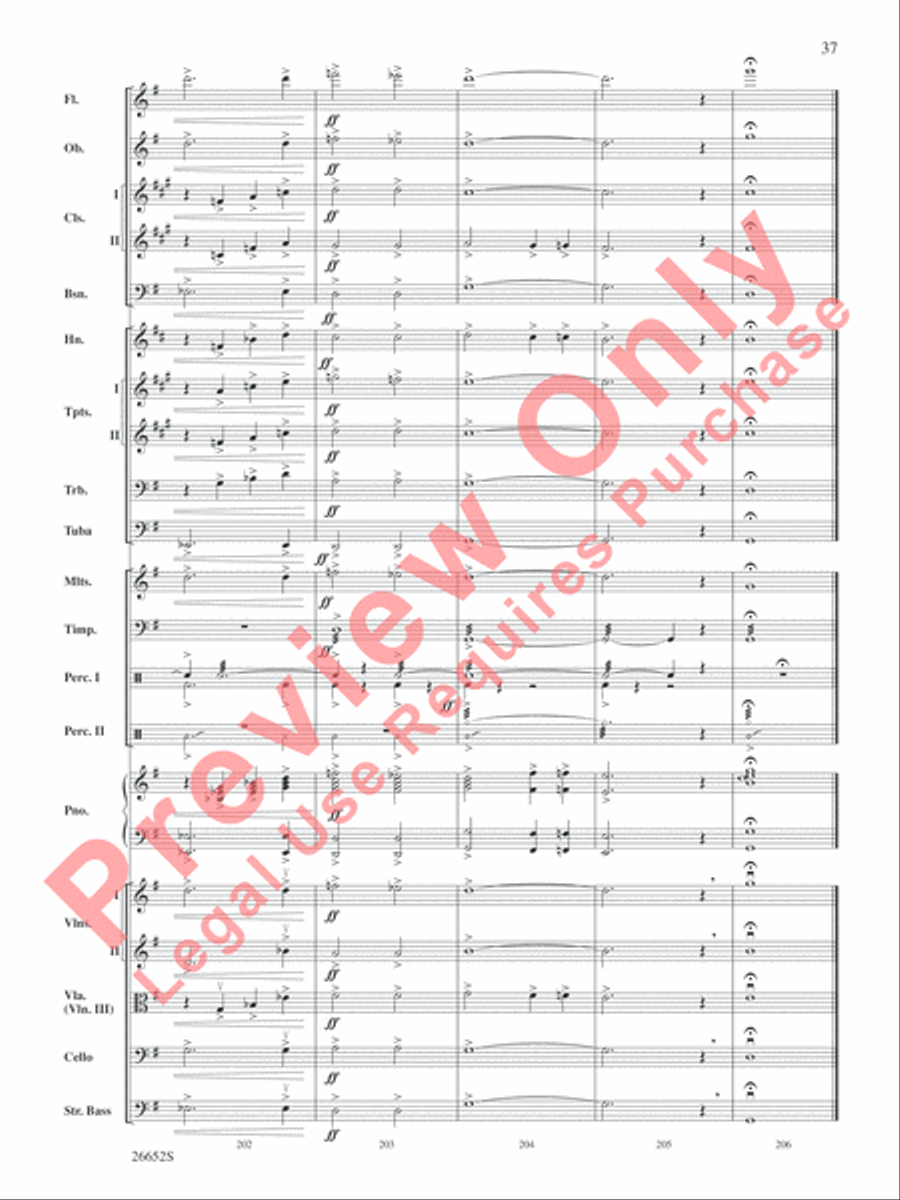 Leroy Anderson Favorites Leroy Anderson Favorites Full Orchestra scores gallery preview page 38