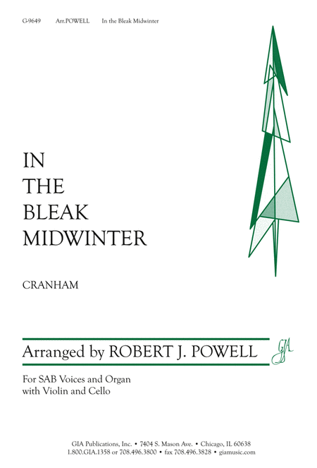 In the Bleak Midwinter - Instrument edition