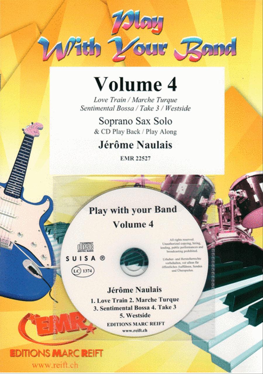 Play With Your Band Volume 4 Soprano Saxophone scores gallery preview page 1