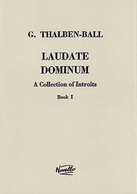 Laudate Dominum- A Collection Of Introits Book 1