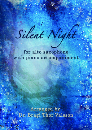 Silent Night - Alto Saxophone with Piano accompaniment