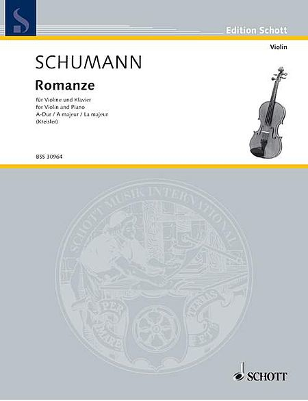 Kreisler Mw16 Schumann Romanze Vln Pft