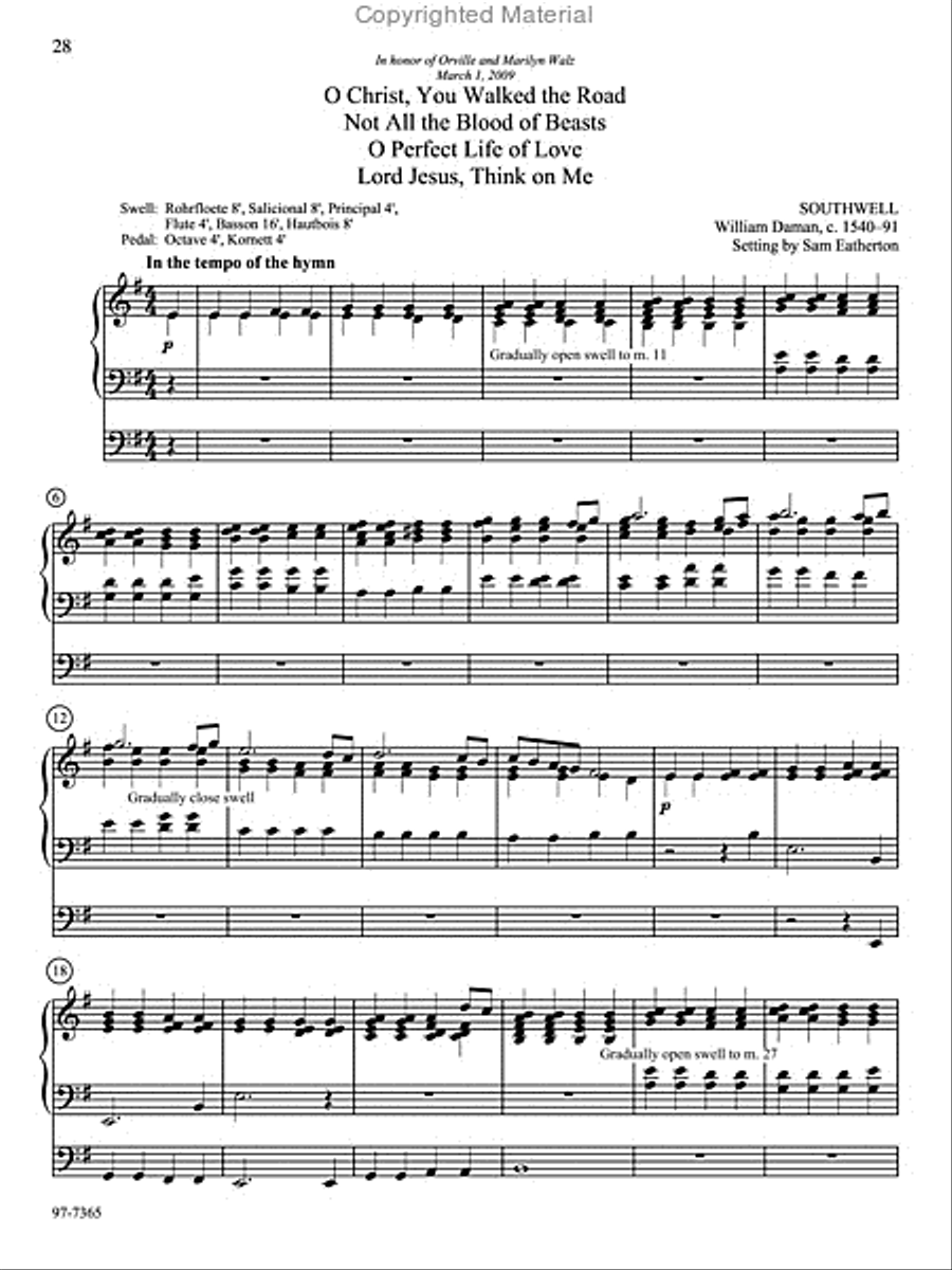 Hymn Inventions: 9 Chorale Preludes for the Church Year, Vol. 3 Choir scores gallery preview page 9