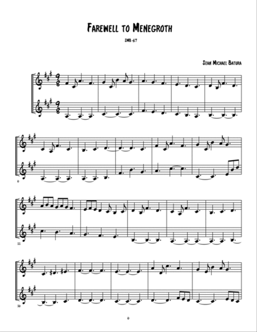 7 Duets for Double-Chambered Ocarina ocarina scores gallery preview page 6