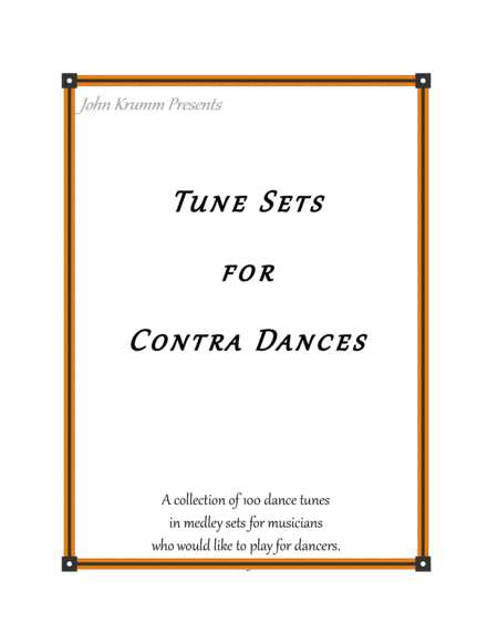 Tune Sets for Contra Dances