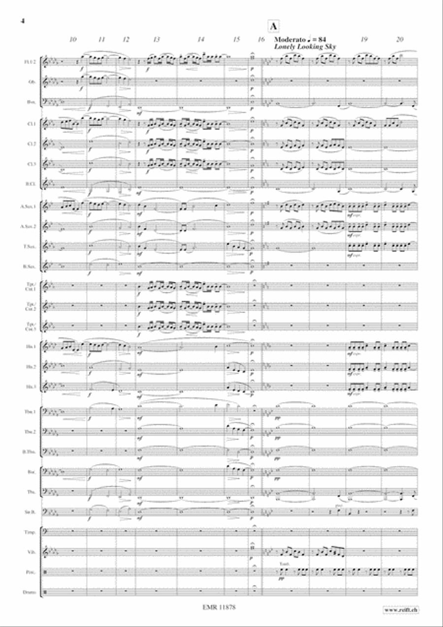 Jonathan Livingston Seagull Concert Band scores gallery preview page 5