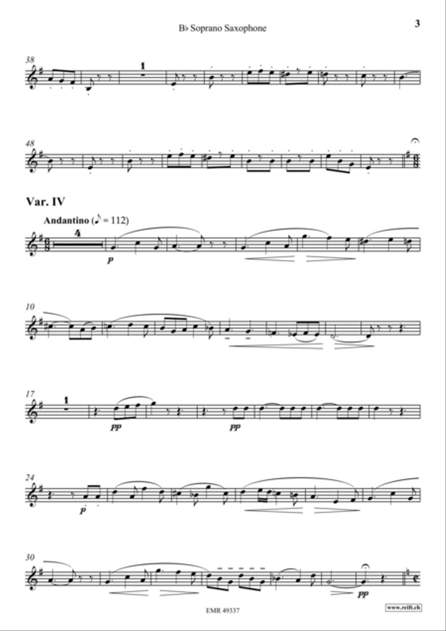 Zurcher Marsch Zurcher Marsch Soprano Saxophone scores gallery preview page 4