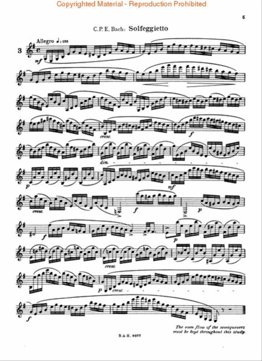 Passage Studies Book 2 Clarinet Solo scores gallery preview page 3