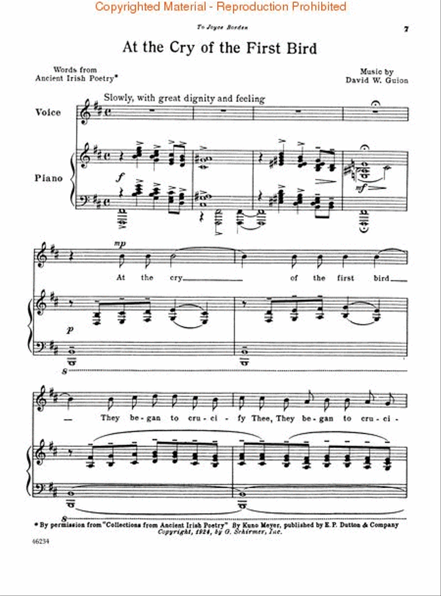 Twentieth Century Art Songs for Recital and Study Voice Solo scores gallery preview page 3