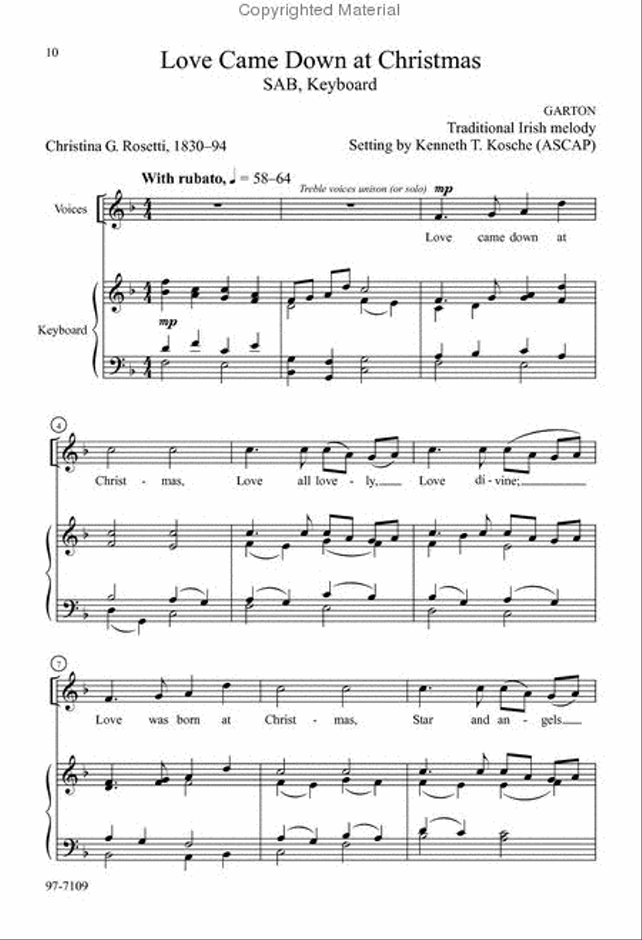 A Christmas Garland A Christmas Garland 3-Part scores gallery preview page 3