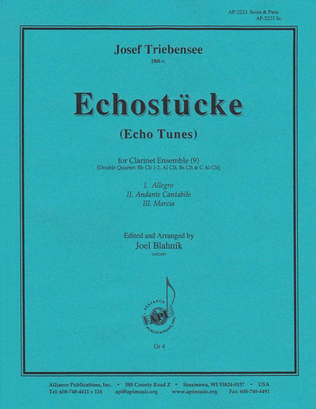 Echostucke For Clnt Choir (9) - Set