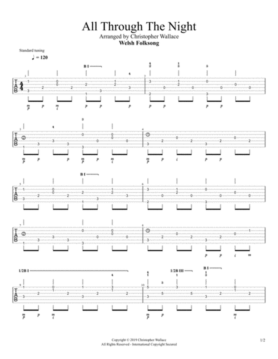 Traditional Holiday Favorites for Intermediate Solo Guitar (TAB)