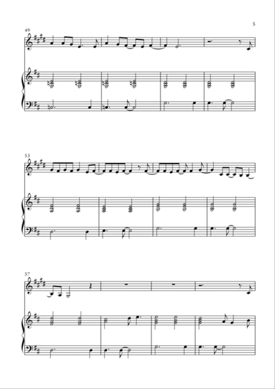 When Emma Falls In Love B-Flat Clarinet scores gallery preview page 5