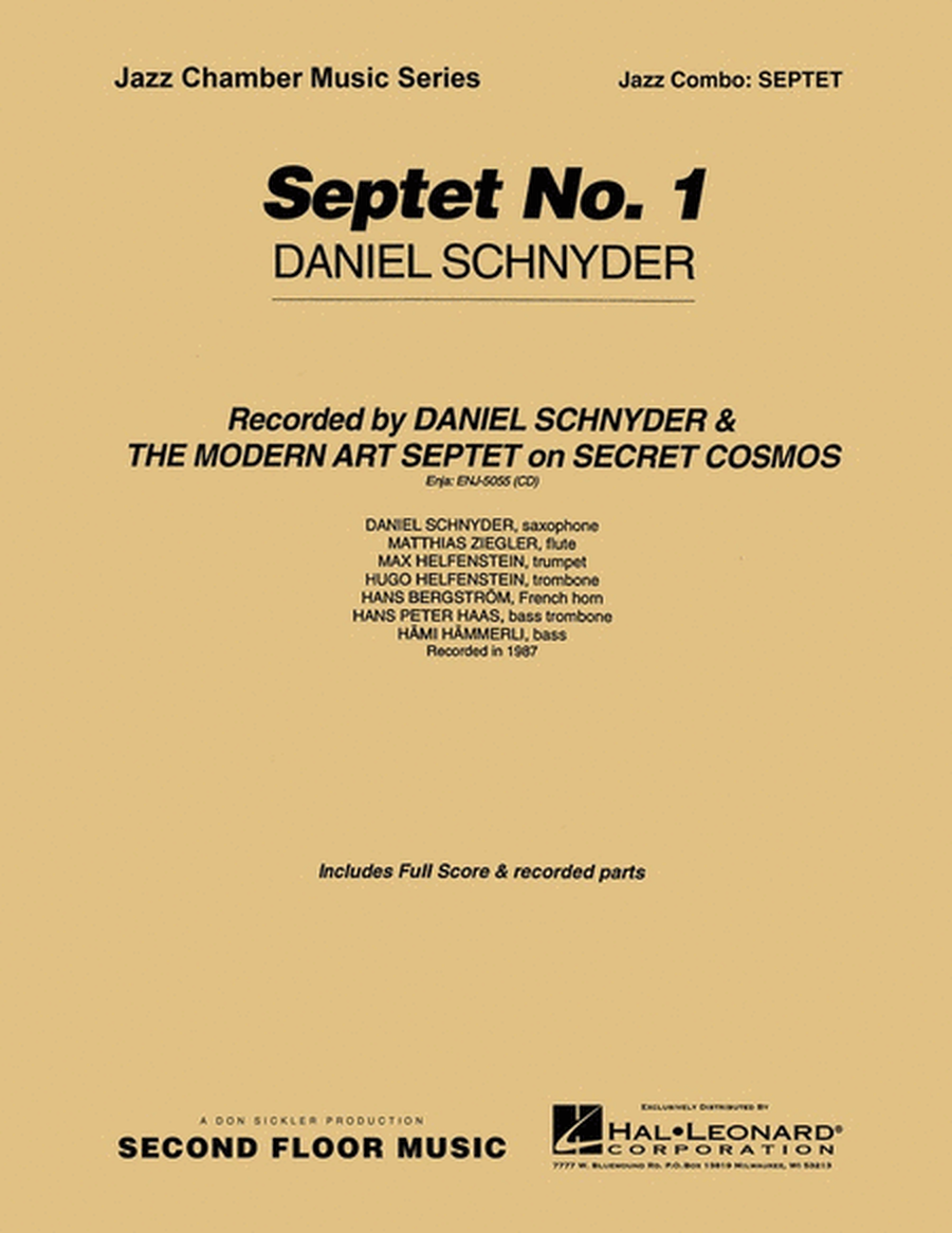 Septet No 1 Jazz Combo Sc/Pts