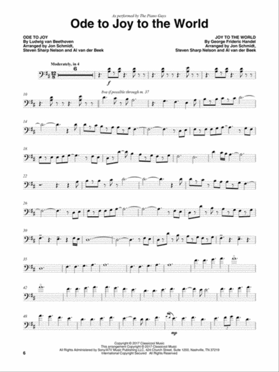 The Piano Guys - Christmas Together Cello scores gallery preview page 5