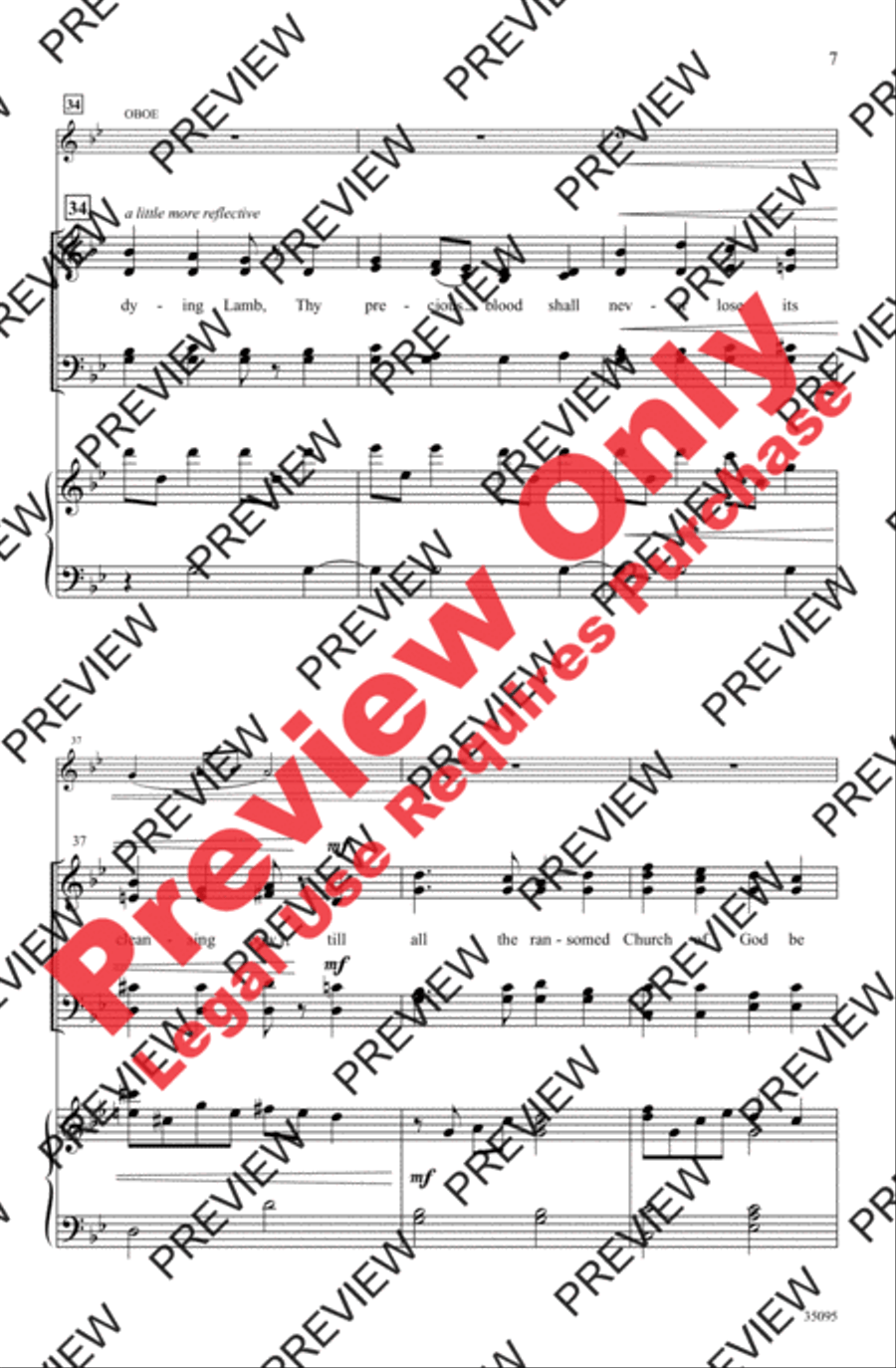 Cleansing Fountain 4-Part scores gallery preview page 7