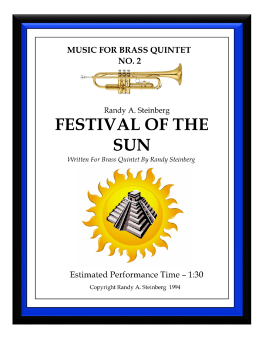 Festival Of The Sun Brass Ensemble - Digital Sheet Music