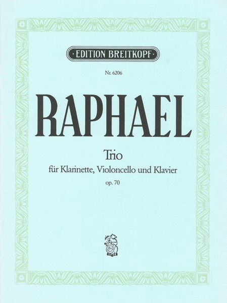 Clarinet Trio Op. 70