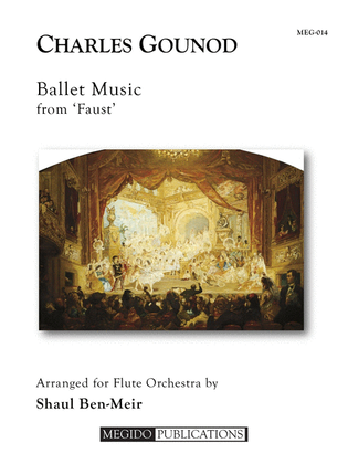Ballet Music from Faust for Flute Orchestra