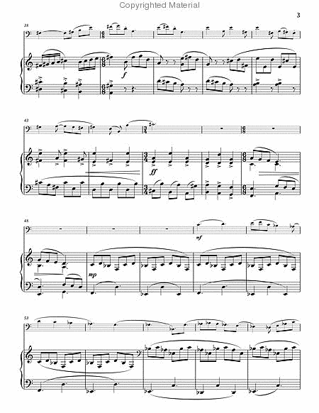 Sonata by Nancy Galbraith Bassoon Solo - Sheet Music