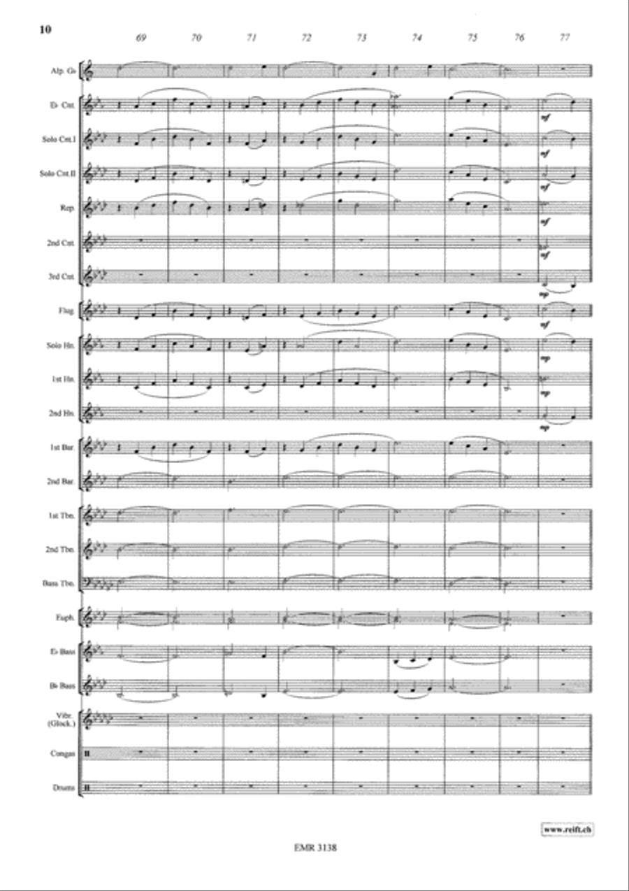 Largo Brass Band scores gallery preview page 11