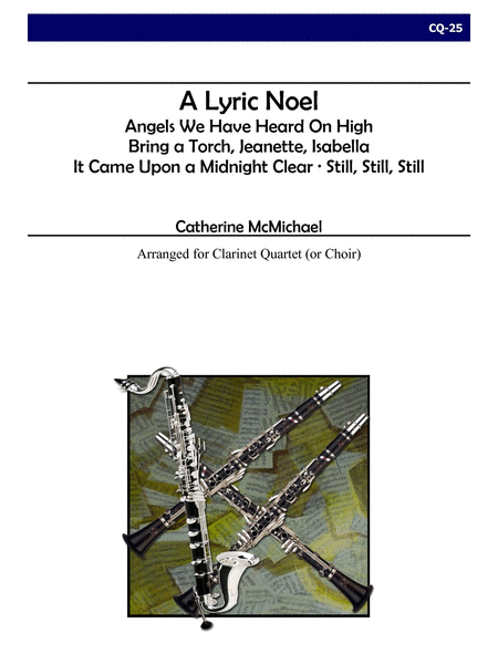 A Lyric Noel for Clarinet Quartet image number null
