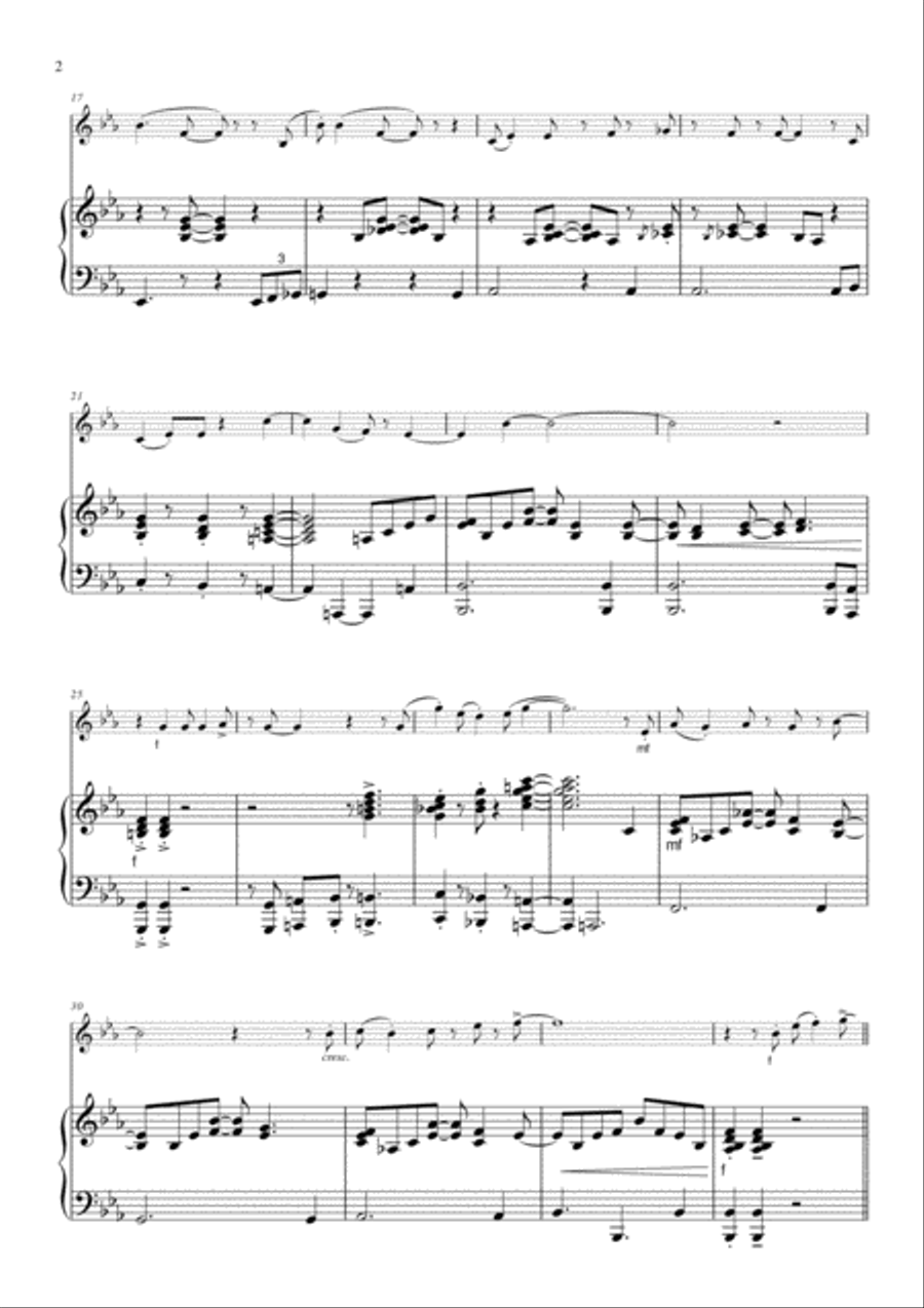 Care-free Clari Day Clarinet Solo scores gallery preview page 2