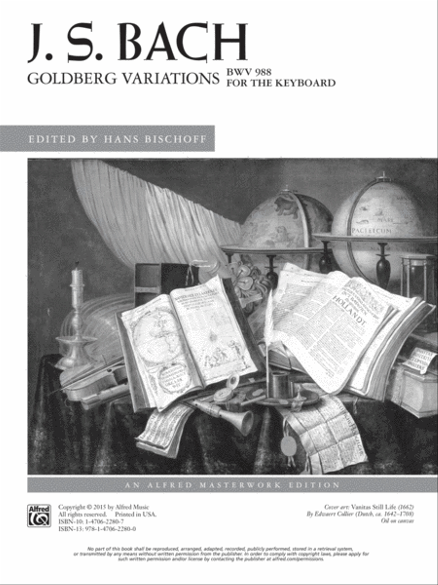 Bach -- Goldberg Variations, BWV 988 Small Ensemble scores gallery preview page 6