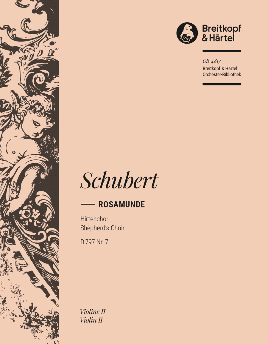 Rosamunde, Princess of Cyprus D 797 [Op. 26] 4-Part scores gallery preview page 1