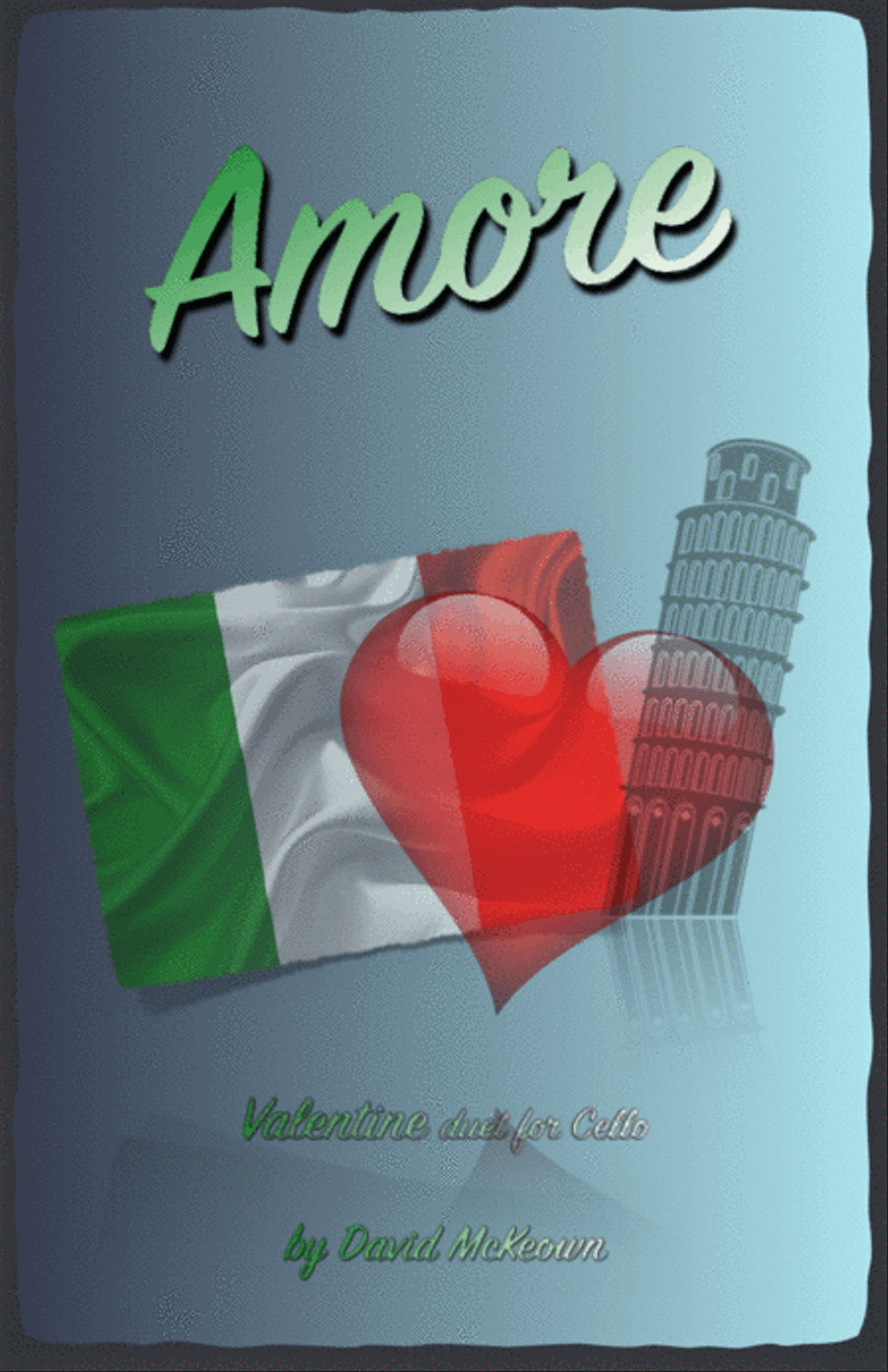Amore, (Italian for Love), Cello Duet String Duet scores gallery preview page 1