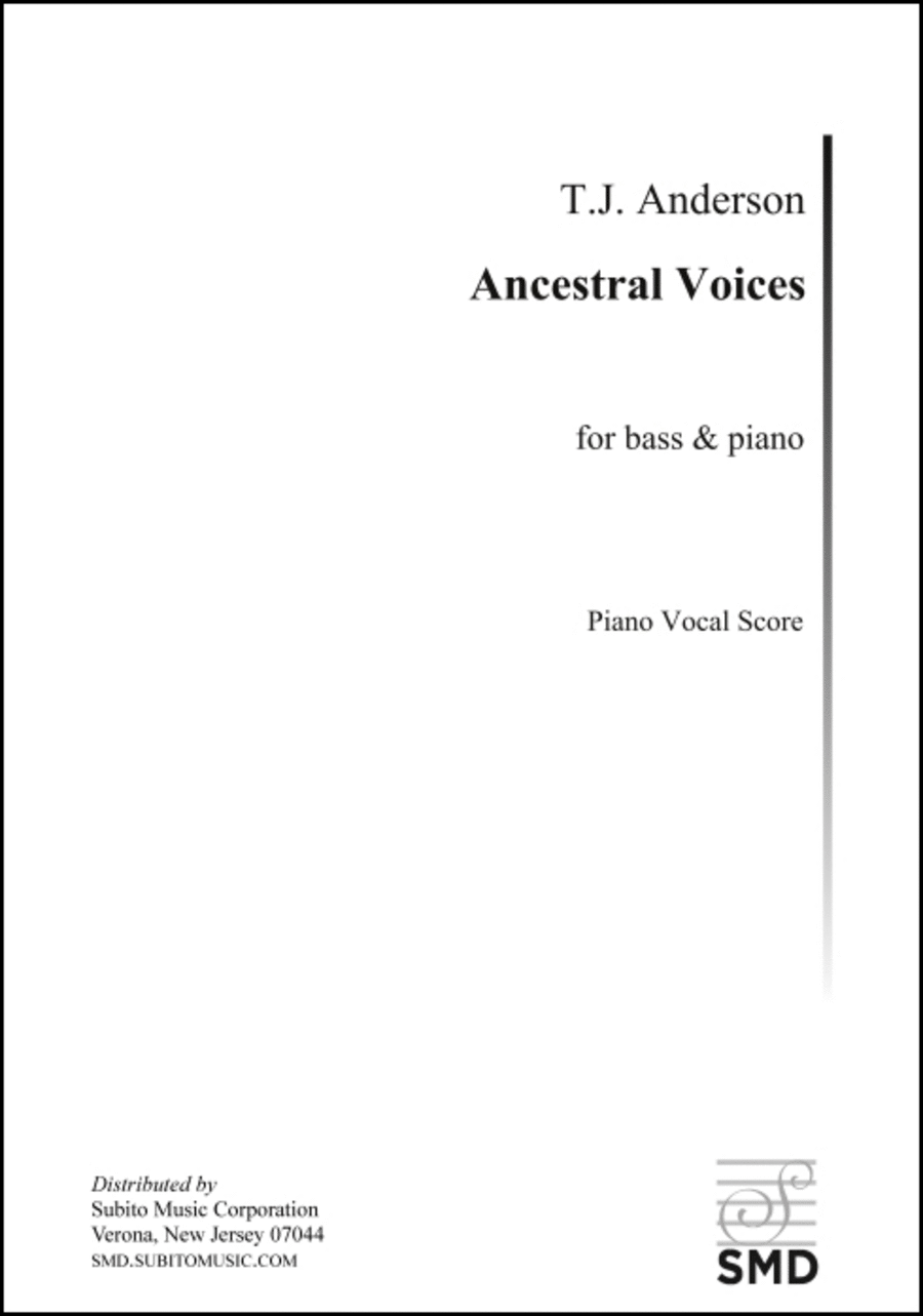 Ancestral Voices Choir scores gallery preview page 1