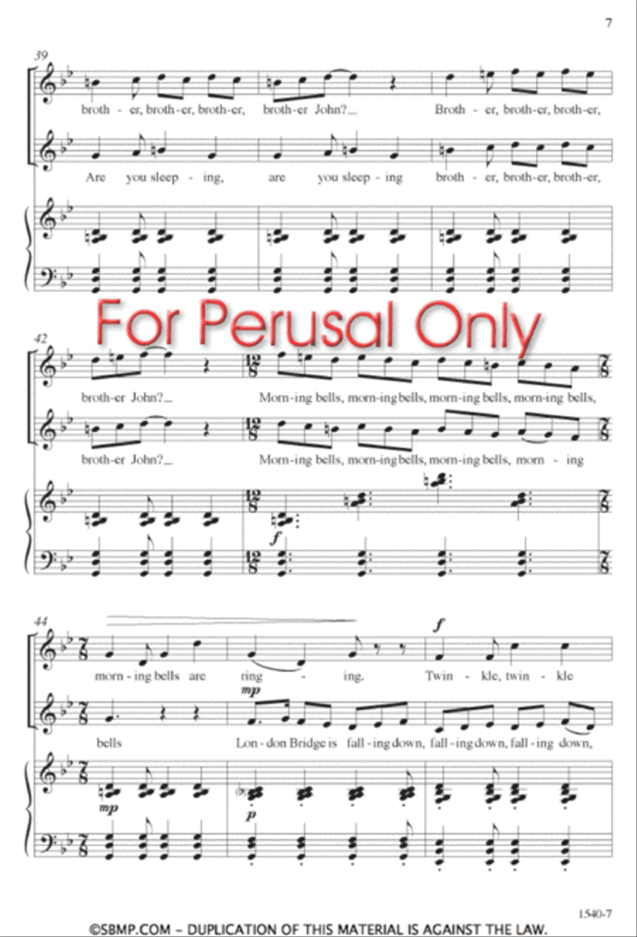 KidSong - SA Octavo SA scores gallery preview page 6