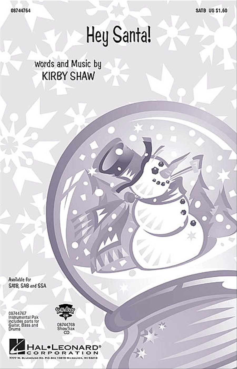 Hey Santa! 3-Part scores gallery preview page 1