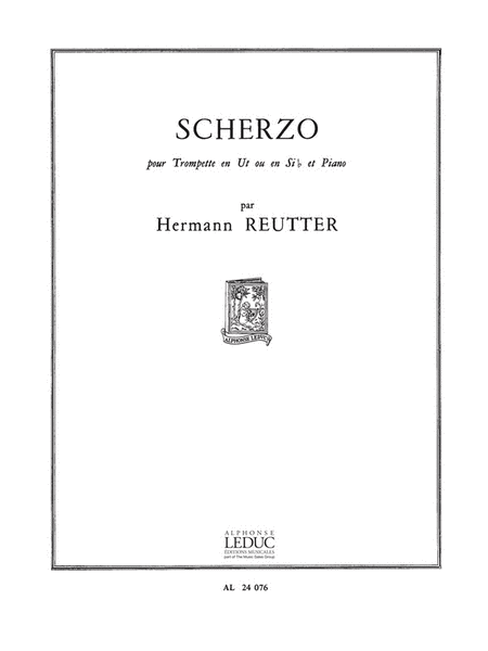 Scherzo (trumpet & Piano)