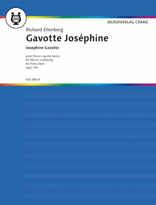 Book cover for Eilenberg R Josephine Gavotte Op169 (fk)
