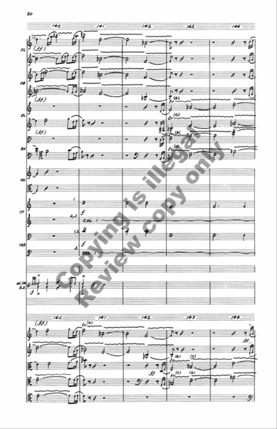 Salutation Full Orchestra scores gallery preview page 47