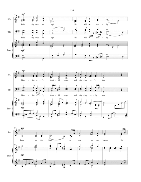 Seek Ye The Lord, As Now He Is Near, sacred music for SATB choir image number null