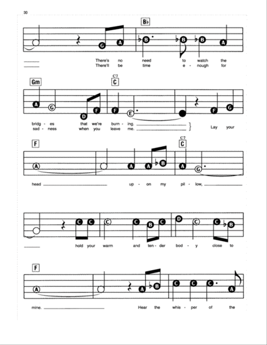 For The Good Times For The Good Times Electronic Keyboard scores gallery preview page 2