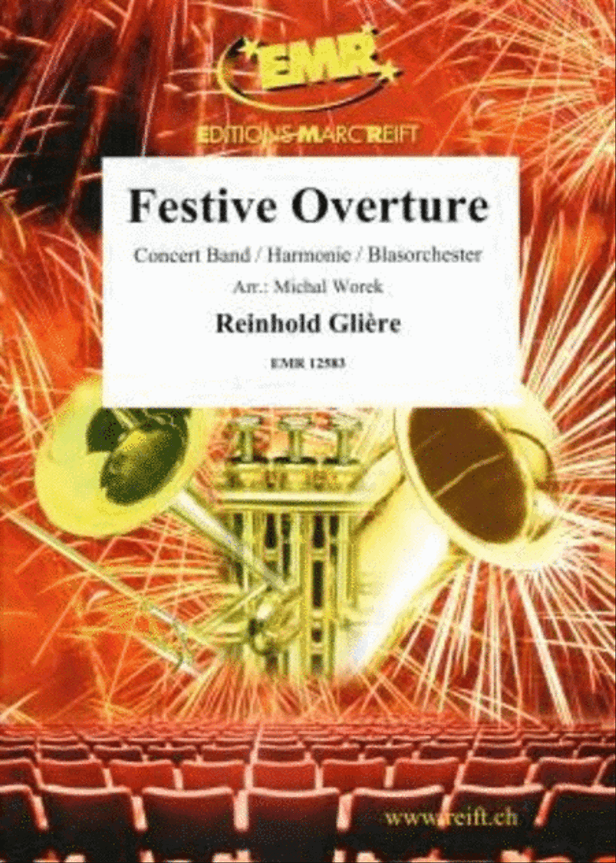 Festive Overture Concert Band scores gallery preview page 1