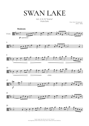 Swan Lake (Viola Solo) - Tchaikovsky